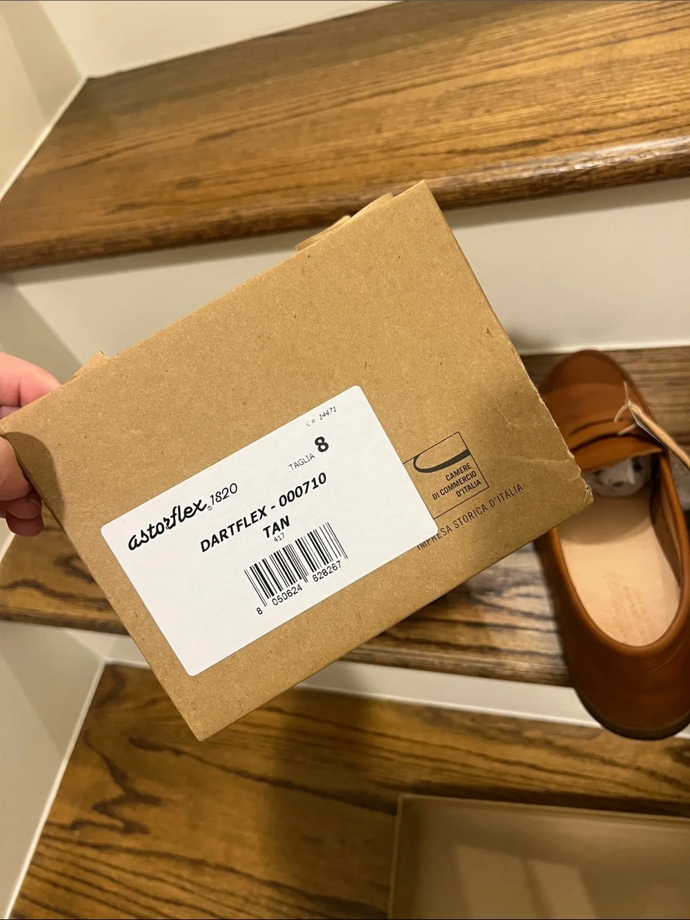 Astorflex Dartflex Tan Loafers